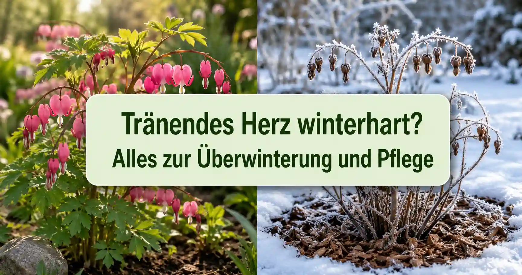 Tränendes Herz winterhart Alles zur Überwinterung und Pflege
